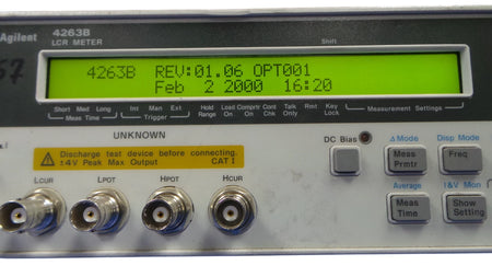 Agilent 4263B LCR Meter-Free Shipping