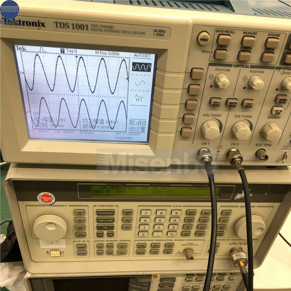 TDS1001 Oscilloscope 40 MHz 2-CH