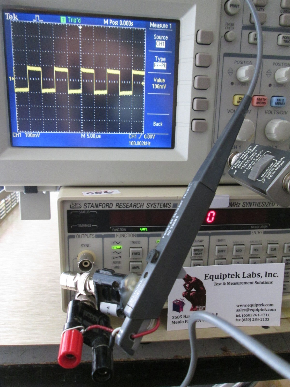 Tektronix P6022 120 MHz AC Current Probe