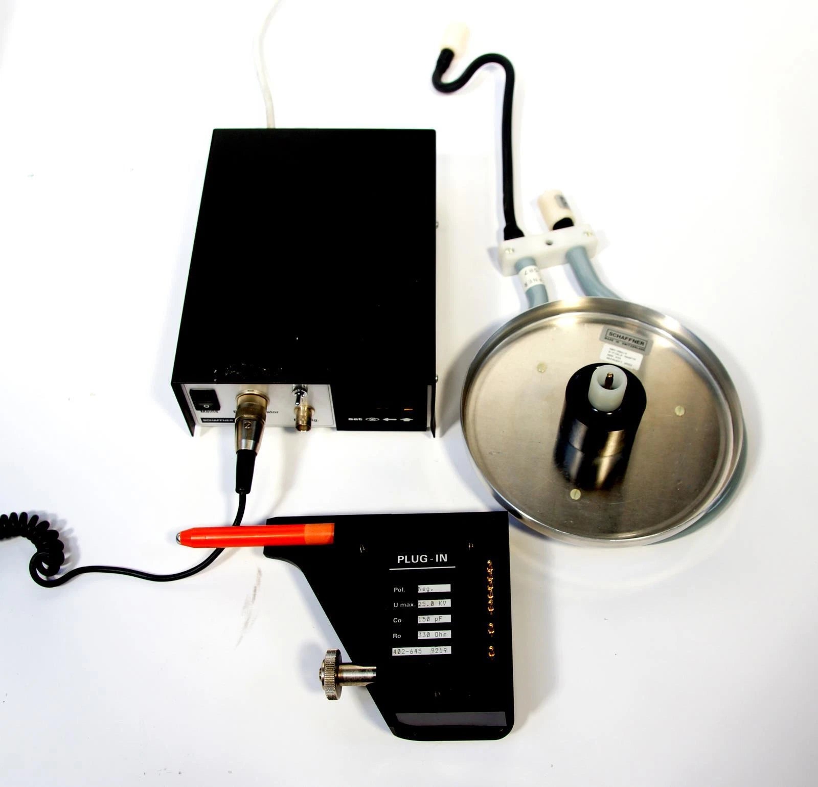 Schaffner NSG432 Electrostatic Discharge Simulator with Accessories