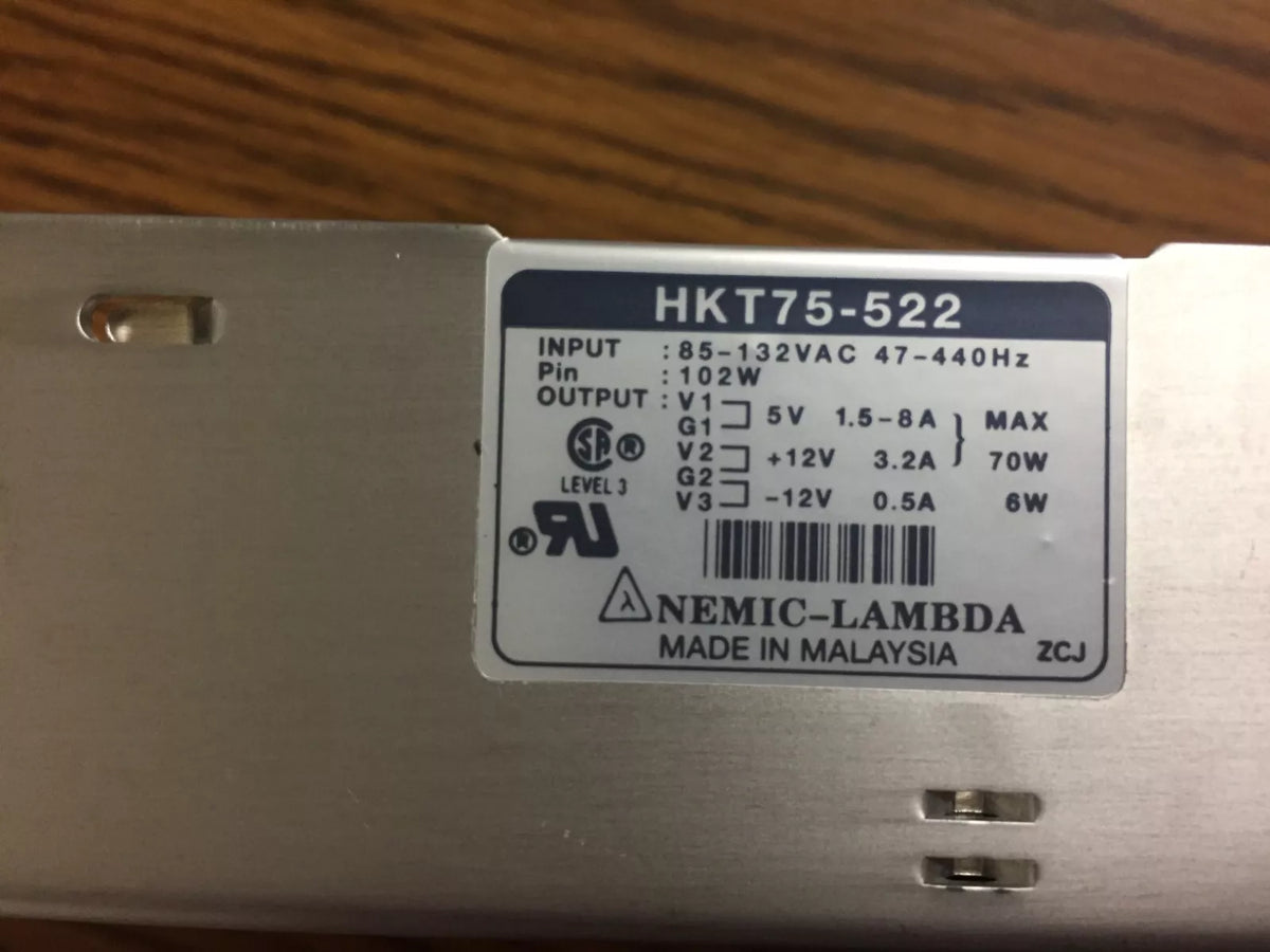 Nemic Lambda HKT75-522 Power Supply: Reliable 75W 5V Regulated Power Module