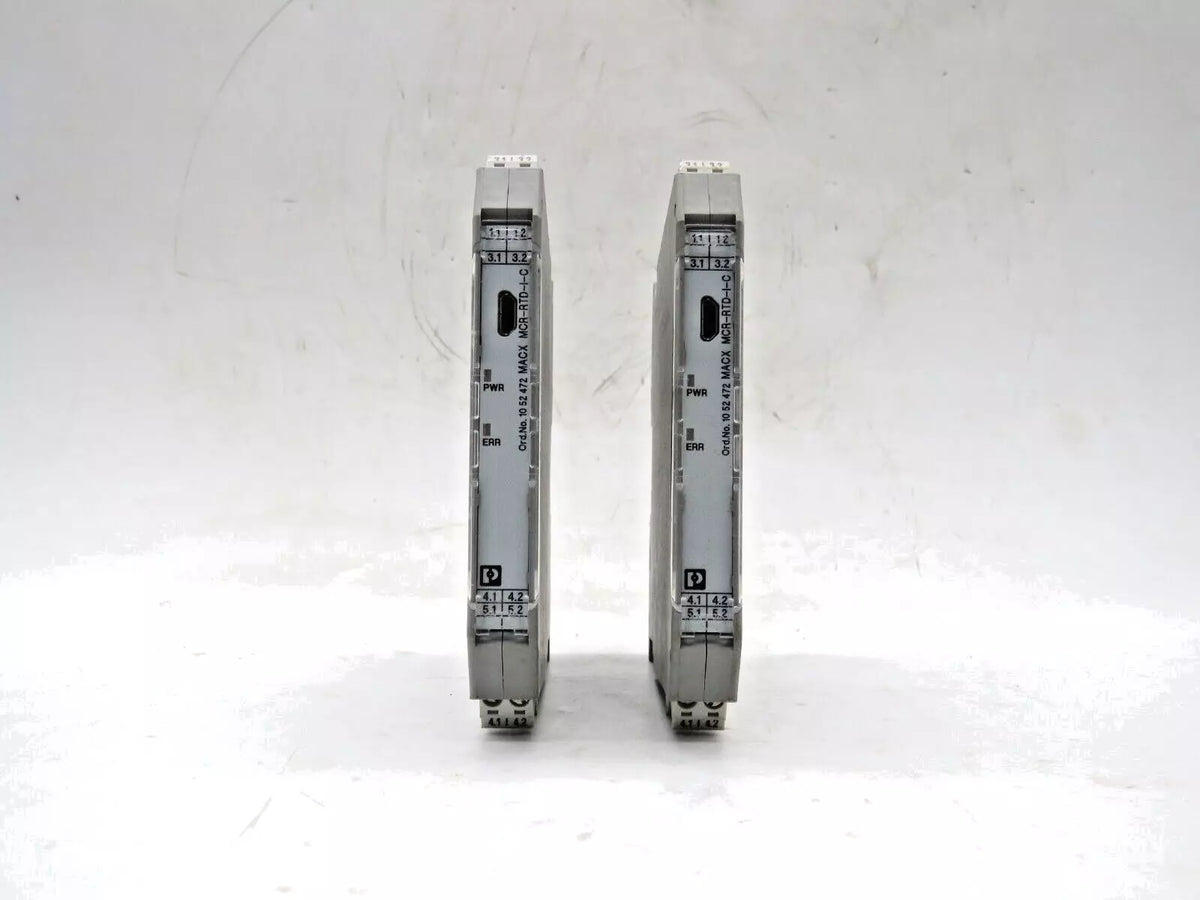 Phoenix Contact MACX MCR-RTD-I-C Potentiometer Input 1050222 24V DC Supply