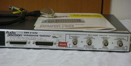 Audio Precision SWR2122U 12x2ch Audio Switchers