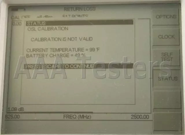 Anritsu SiteMaster S251B TwoPort Transmission Cable Antenna Analyzer w/ Option 5