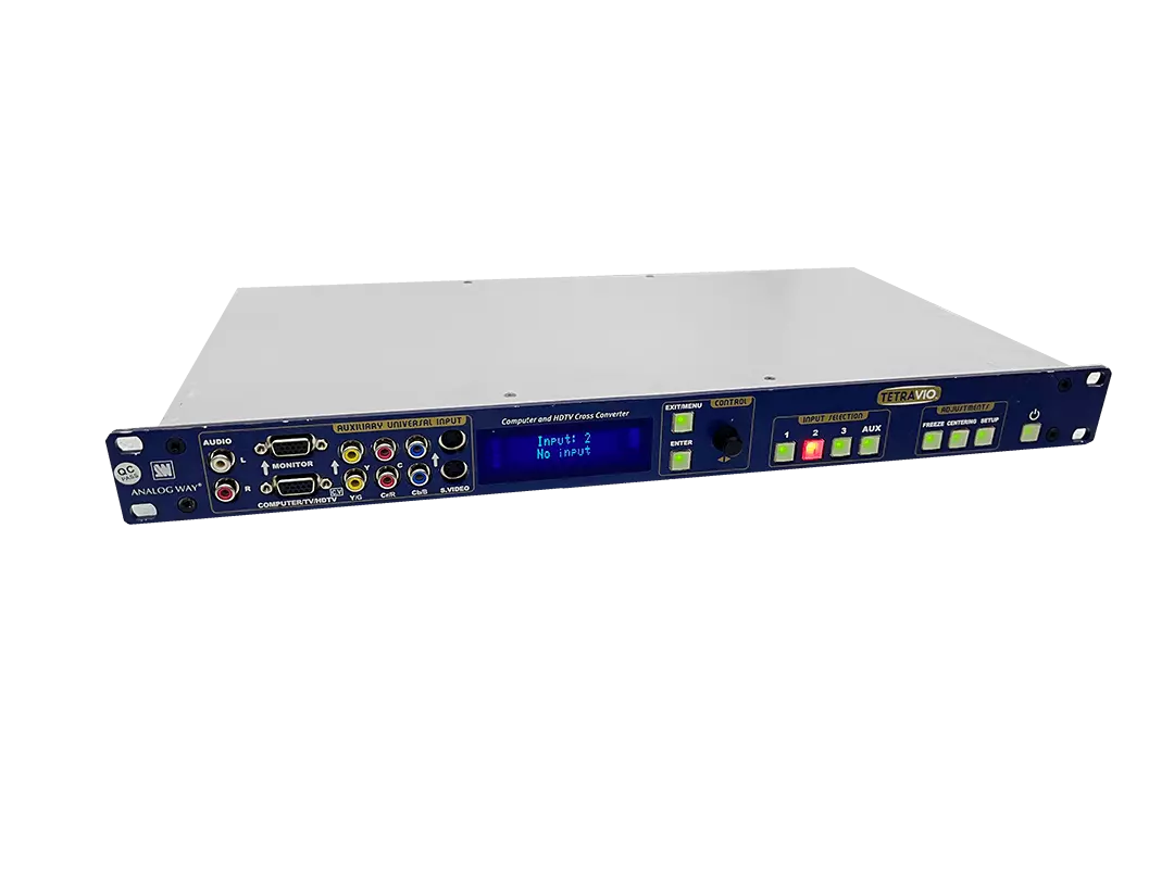 Analog Way TVC401 Tetra-VIO Universal Converter and A/V Switcher