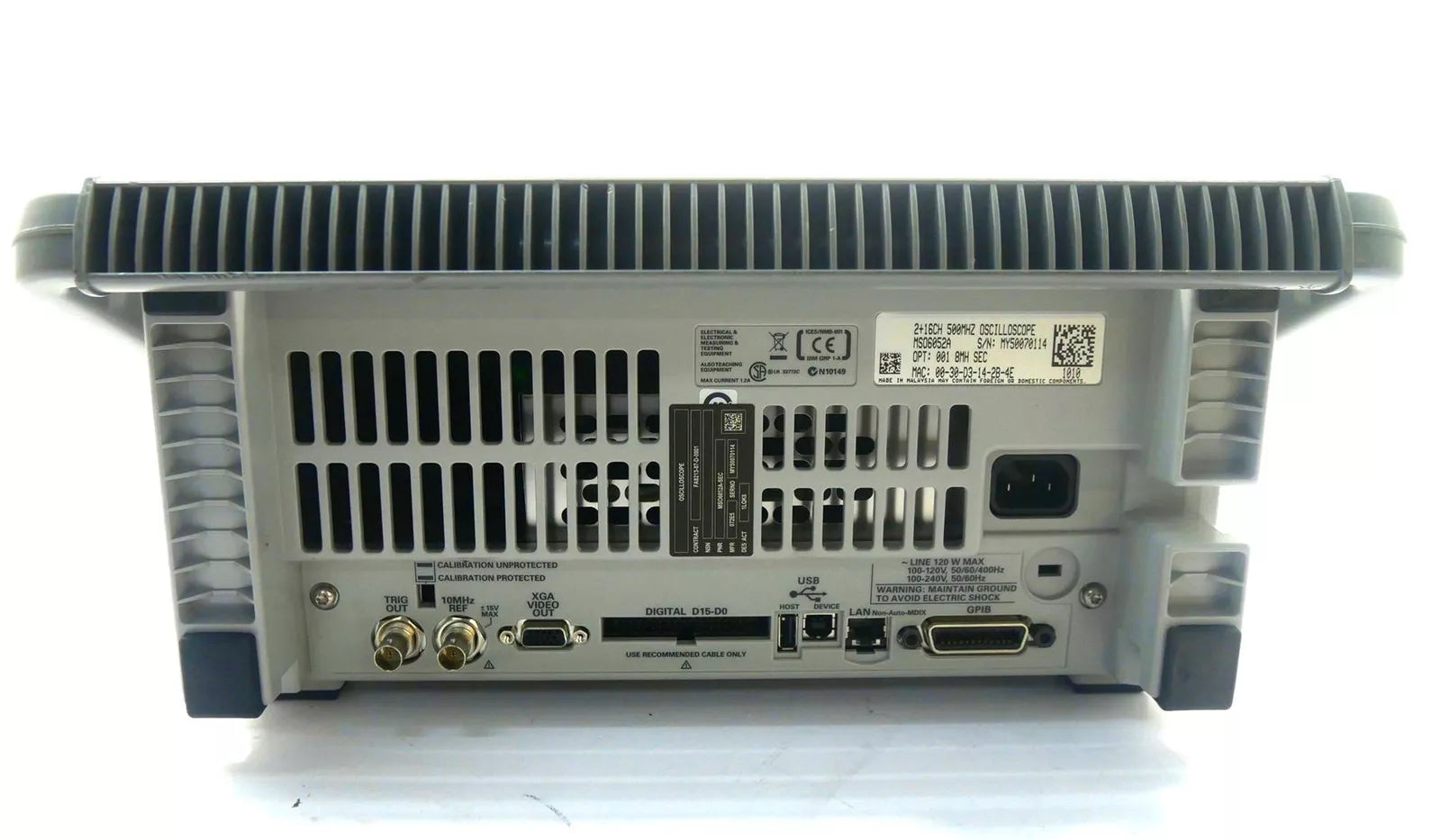 AGILENT MSO6052A Mixed Signal Oscilloscope - Reliable Multifunctional Testing Tool