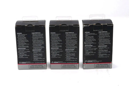 Lot Of 3 Rocketfish 2-Outlet In-Wall Surge Protector 1080 Joules - Free Shipping