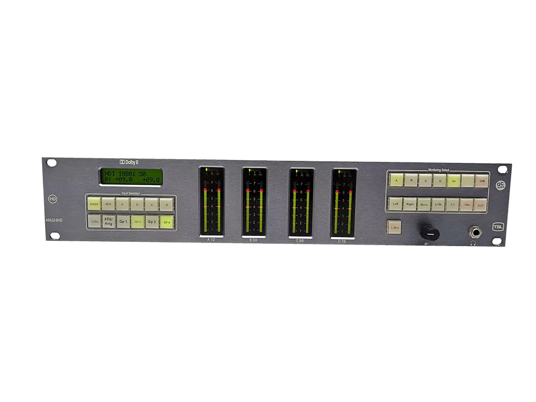 TSL AMU2-8HD Audio Monitoring Unit