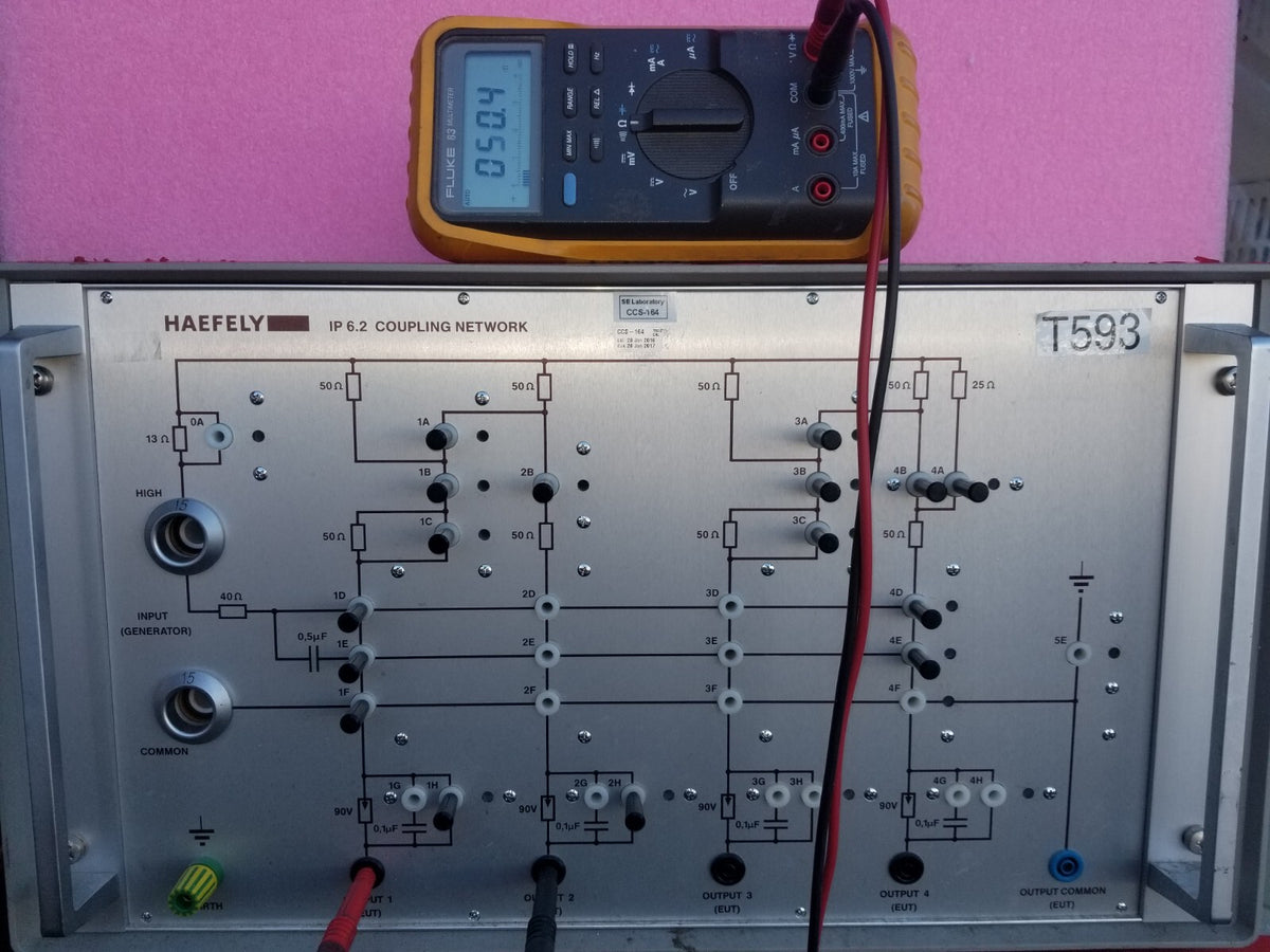 Surge Generator Coupling Network by Haefely