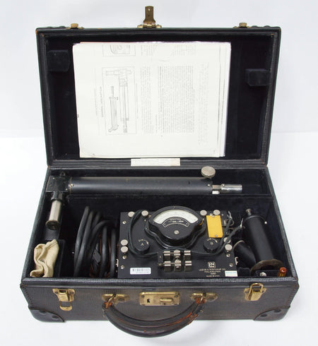 Vintage Macbeth Illuminometer with Weston Model 267 Mil-Ammeter