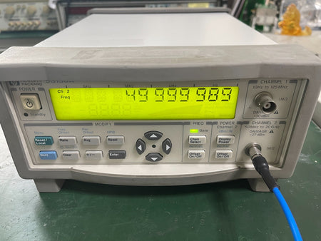 HP Agilent 53150A 10Hz-20GHz CW Microwave Frequency Counter _0824 - XG eqpt