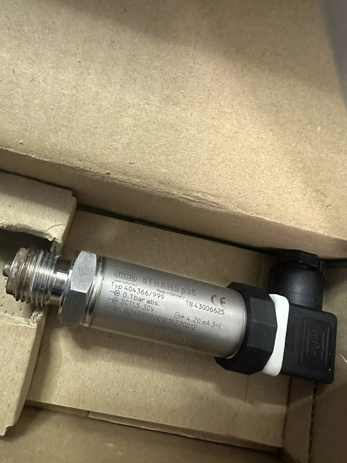 JUMO dTrans P30 404366/999 Pressure Transmitter