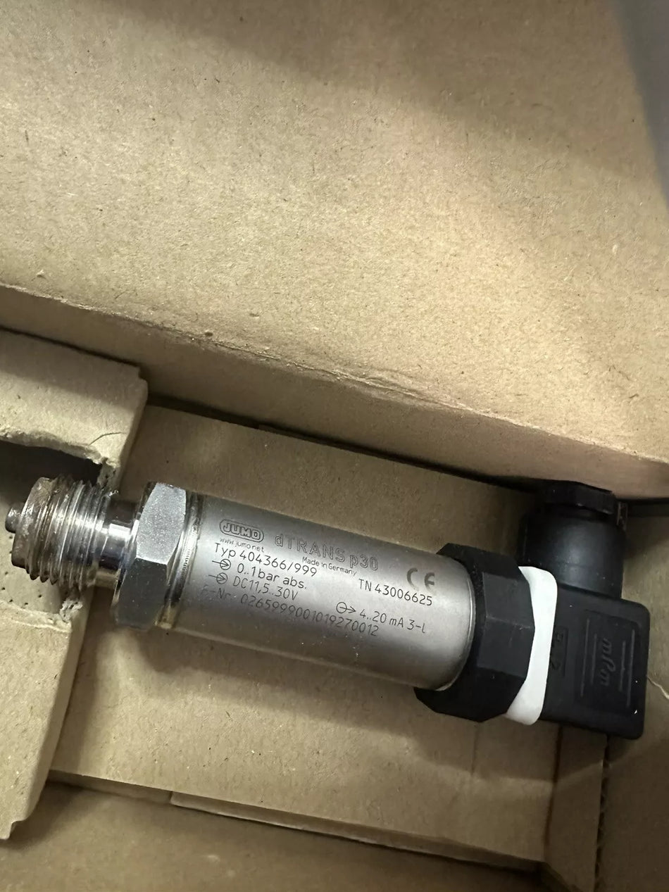 JUMO dTrans P30 404366/999 Pressure Transmitter