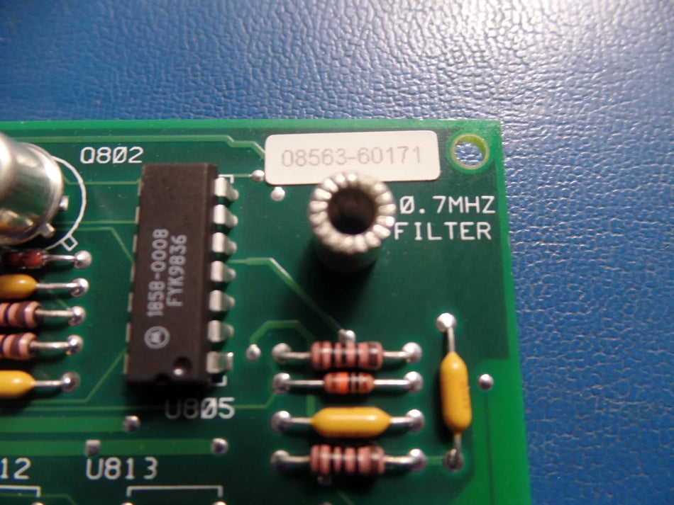 HP/Agilent 08563-60171 PC Ay, A5 IF Filter TBR PCB Board for 8560 Series