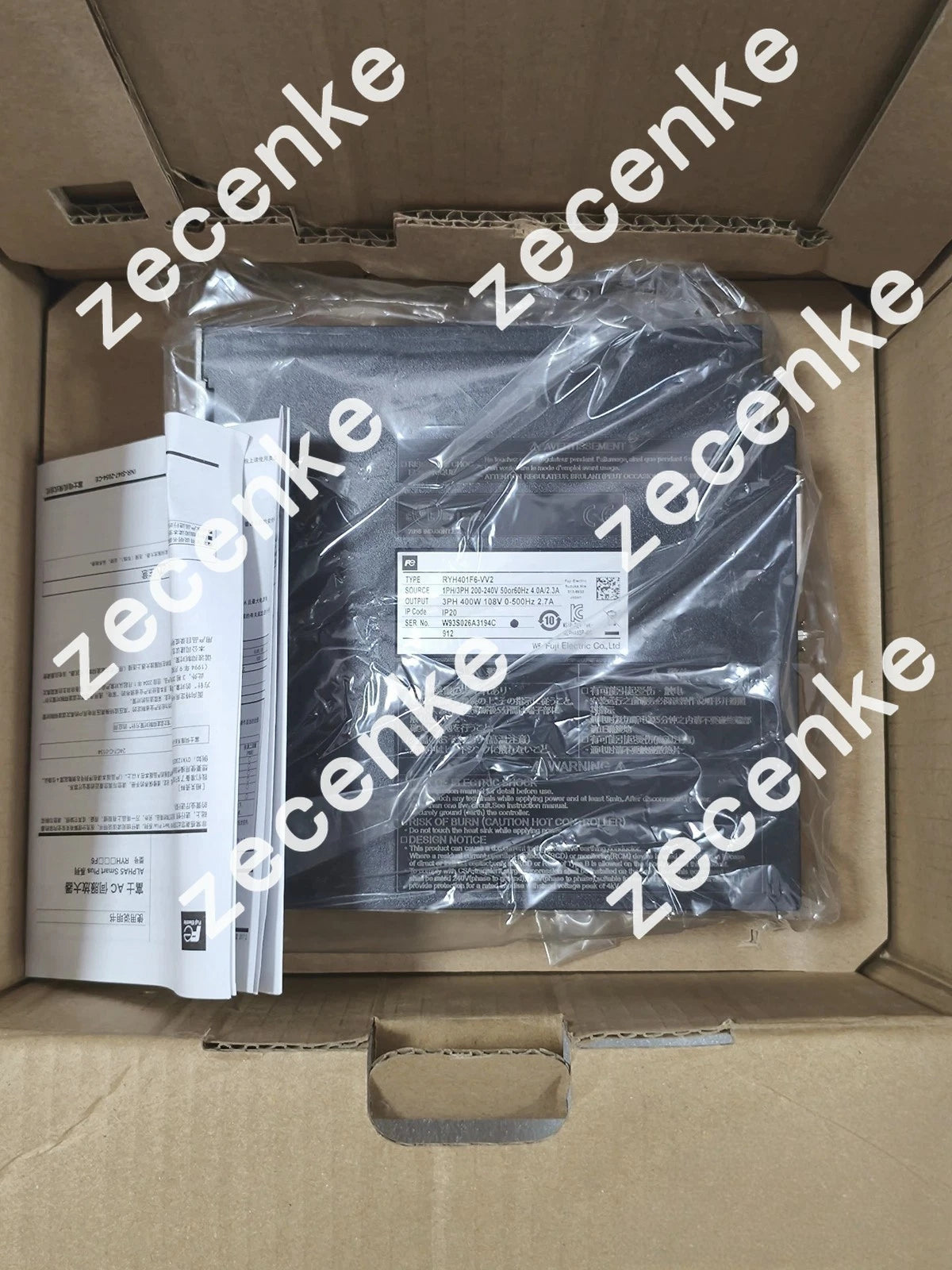 NEW RYH401F6-VV2 Fuji Electric Servo Driver with 90 Days Warranty