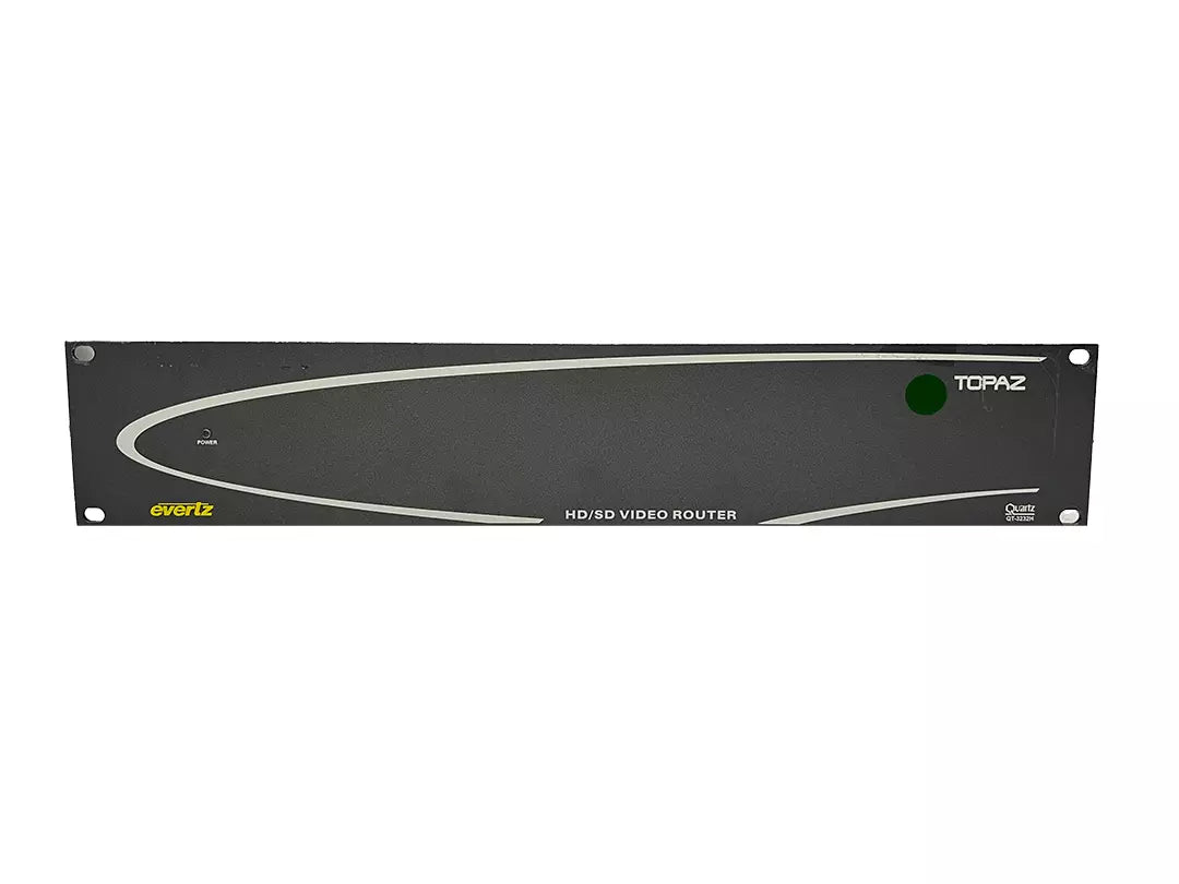Evertz Topaz HD/SD Video Router QT-3232H+2PS 32x32 by Quartz Electronics