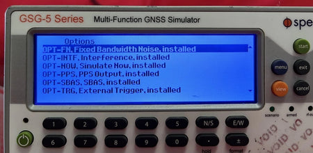 Spectracom GSG-51 Single-Channel GPS Factory Tester, SN 200708