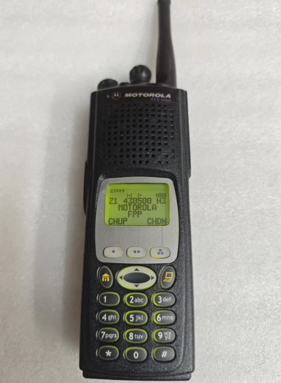 1pcs MOTOROLA Walkie-talkie XTS 5000 model, FPP hand-set frequency,380- 470