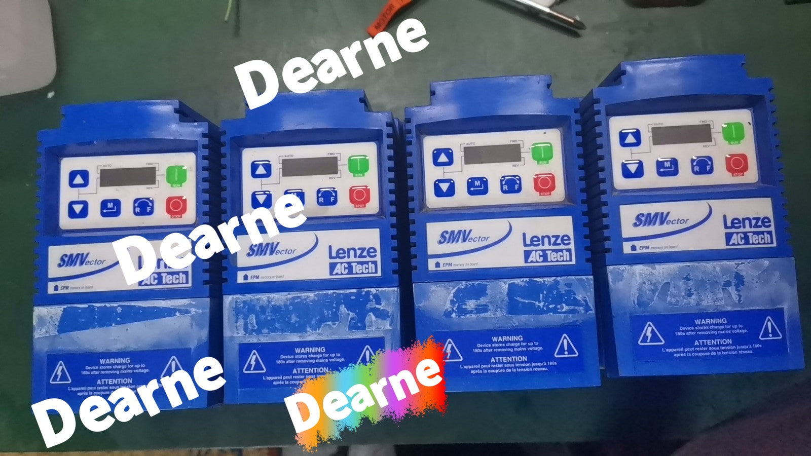 Lenze AC Tech VFD ESV222N04TXB-C 3HP Variable Frequency Drive