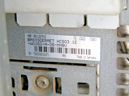 Rexroth PSI6000 PSI6300.133W1 R911326650 Medium Frequency Inverter 24 VDC