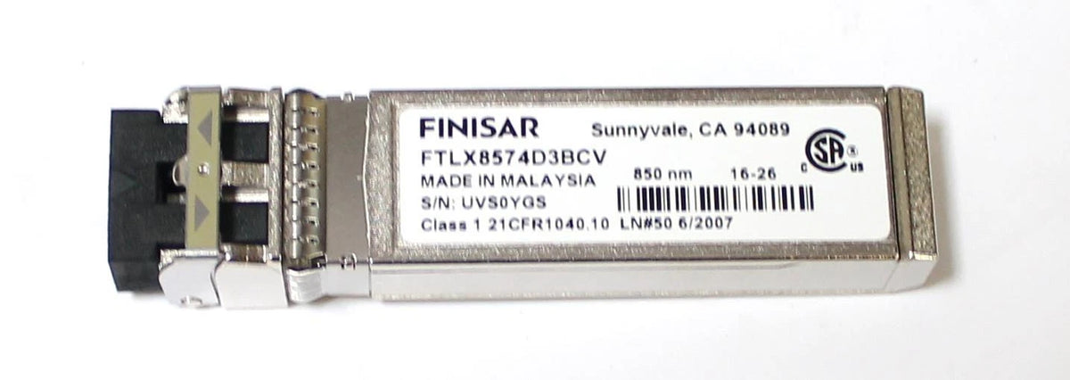 Finisar FTLX8574D3BCV SFP+ 10G/1G Dual Rate 850NM Optical Transceiver