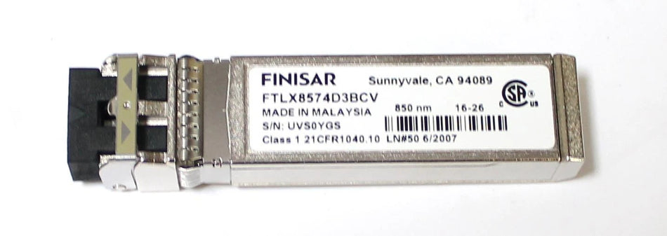 Finisar FTLX8574D3BCV SFP+ 10G/1G Dual Rate 850NM Optical Transceiver