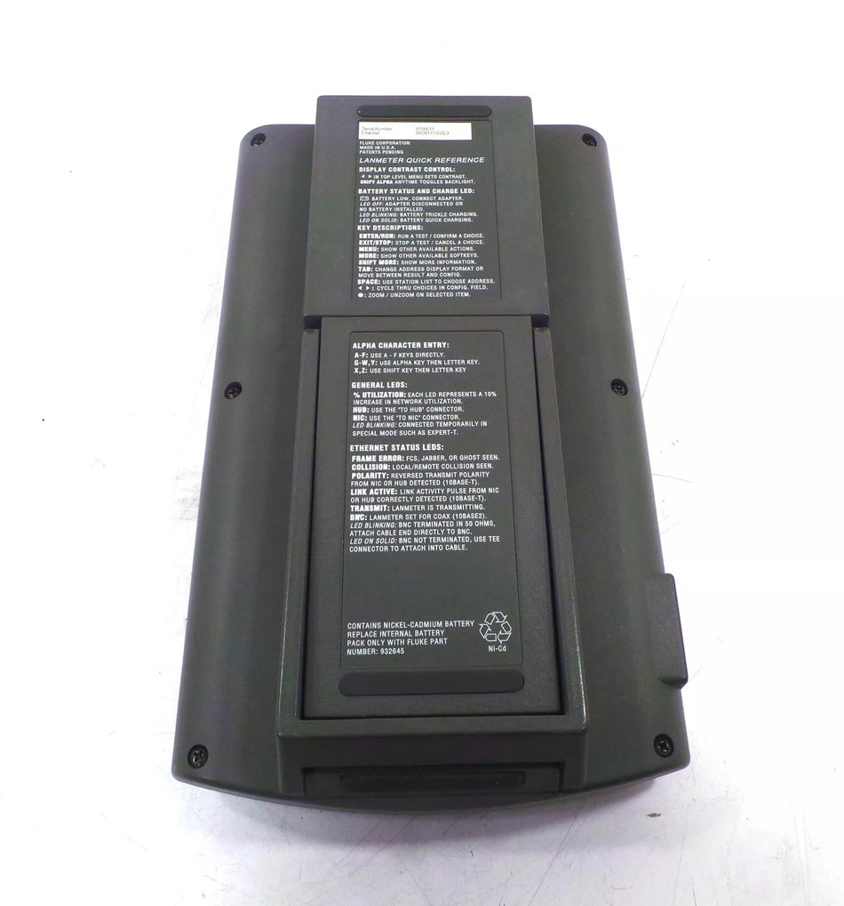 FLUKE 672 Ethernet LANmeter Network Analyzer