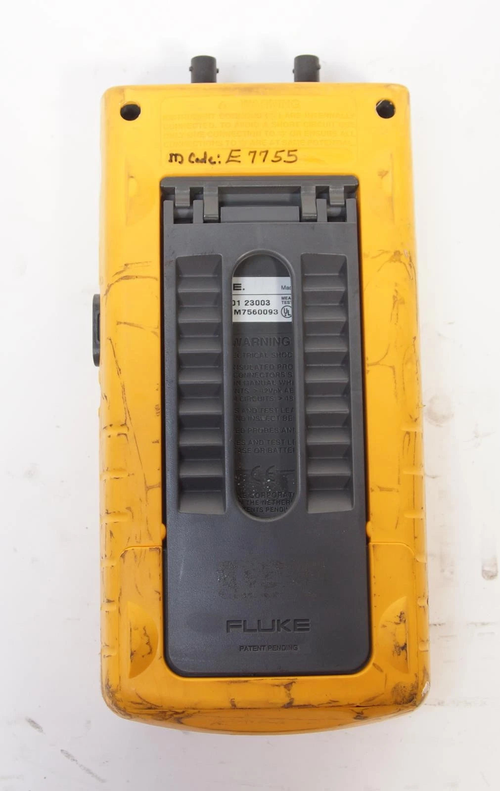 Fluke 123 Industrial ScopeMeter Oscilloscope/Multimeter/DMM/Scope Meter AS-IS