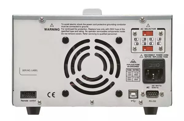 GW Instek GPP-1326 DC Power Supply 192W Programmable Single Channel 32V 6A LAN - XG eqpt