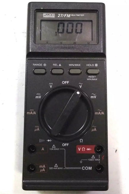Fluke 27 FM Digital Handheld Multimeter with Case
