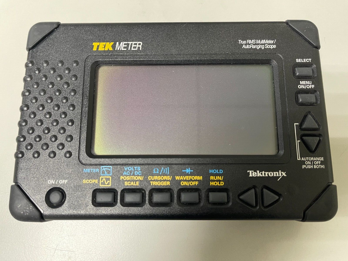 Tektronix THM565 STD Tek Meter True RMS Multi Meter /Auto Ranging Scope _1889