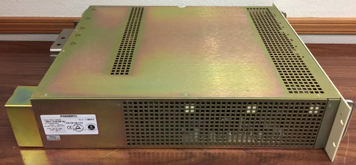 Heavy Duty DC Variable Power Supply Power Ten P63C-10660A 0-10V DC 0-660A