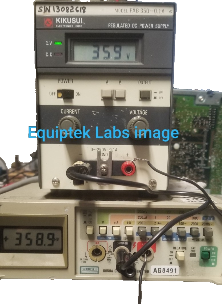 Lab Power Supply 350V 100mA by Kikusui