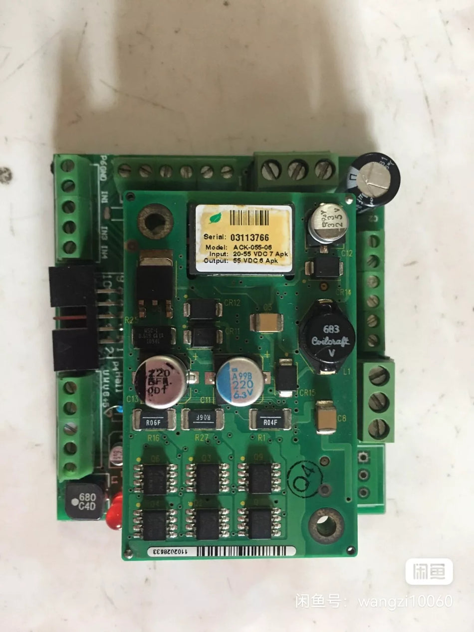 1 PC USED TEST OK ACK-055-06 Drive Board By DHL or Fedex #B612R CL