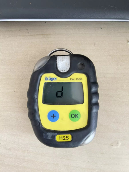 Drager PAC 3500 Single Gas Detector Meter