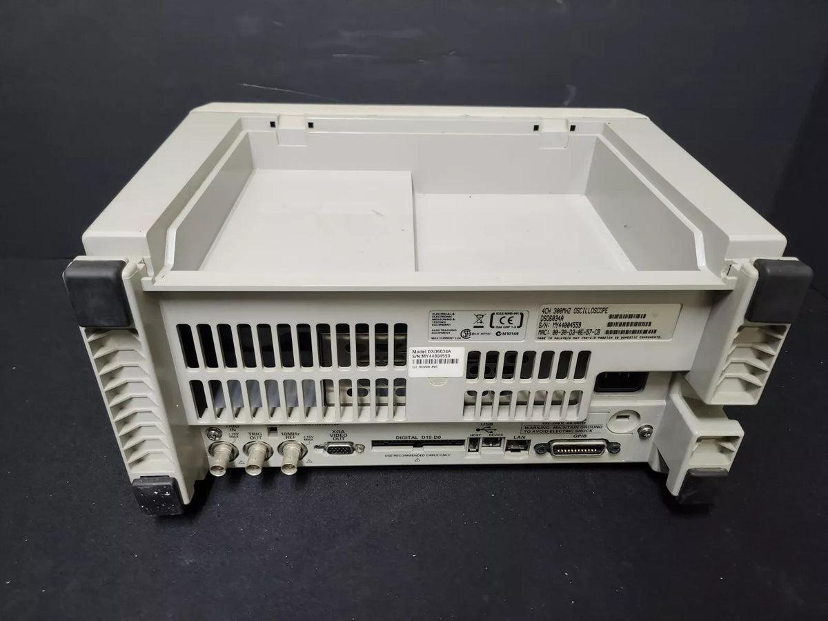 Agilent DSO6034A 300MHz 4 Ch 2GSa/s Digital Oscilloscope - Missing Top Cover