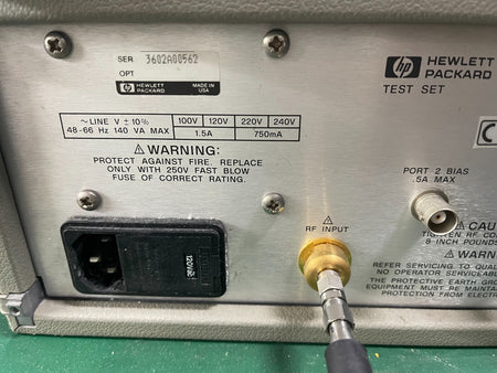 HP Agilent 8517B S-Parameter Test Set for 8510C Network Analyzer _3602A00562 - XG eqpt