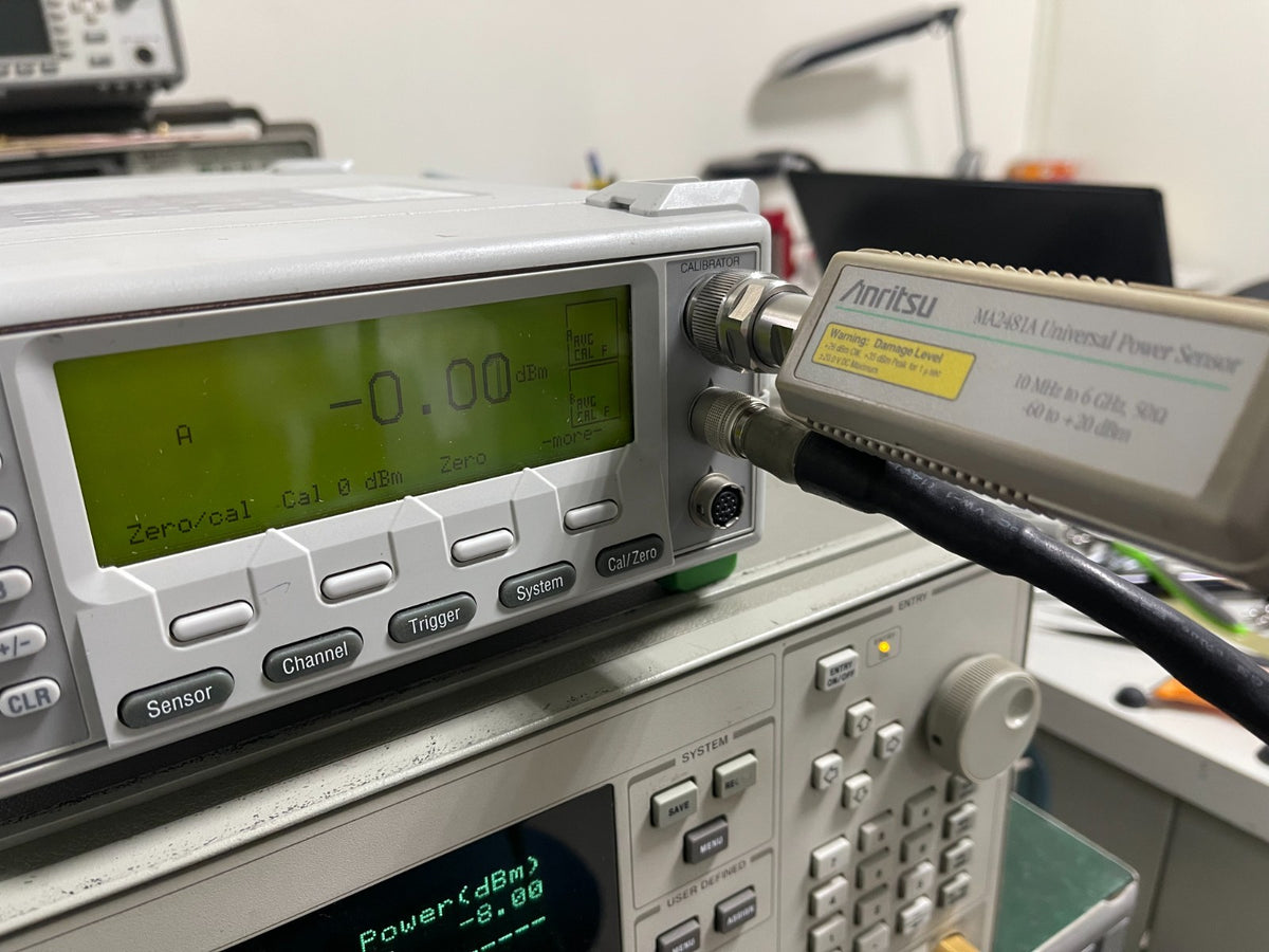 Anritsu MA2481A Power Sensor 10MHz to 6Ghz, N connector, -60 to +20dBm - XG eqpt