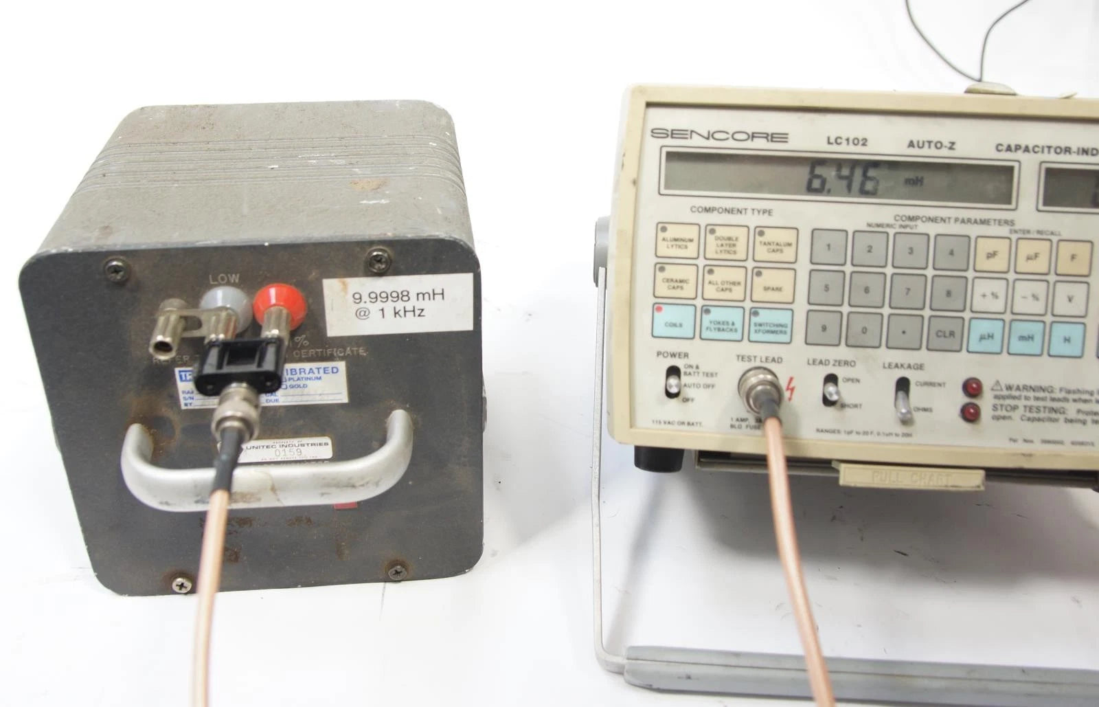 Sencore LC102 Capacitor and Inductor Analyzer AS-IS