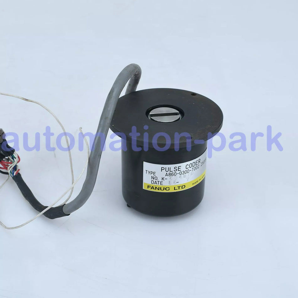 USED Pulse Coder A860-0300-T002 Tested It In Good Condition A8600300T002 FA9T /
