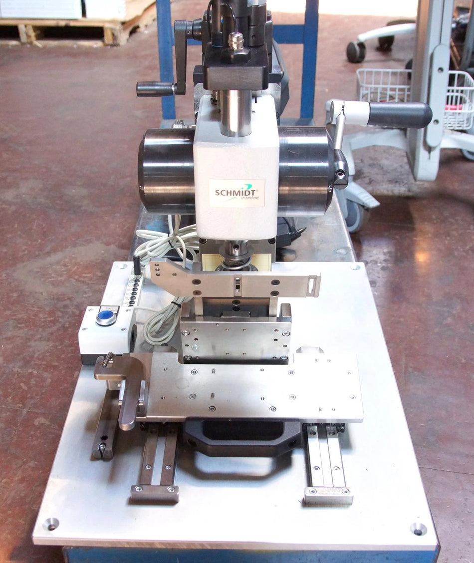 Schmidt 307K Manual Press For Assembly / C-frame / With Stroke Force Monitoring