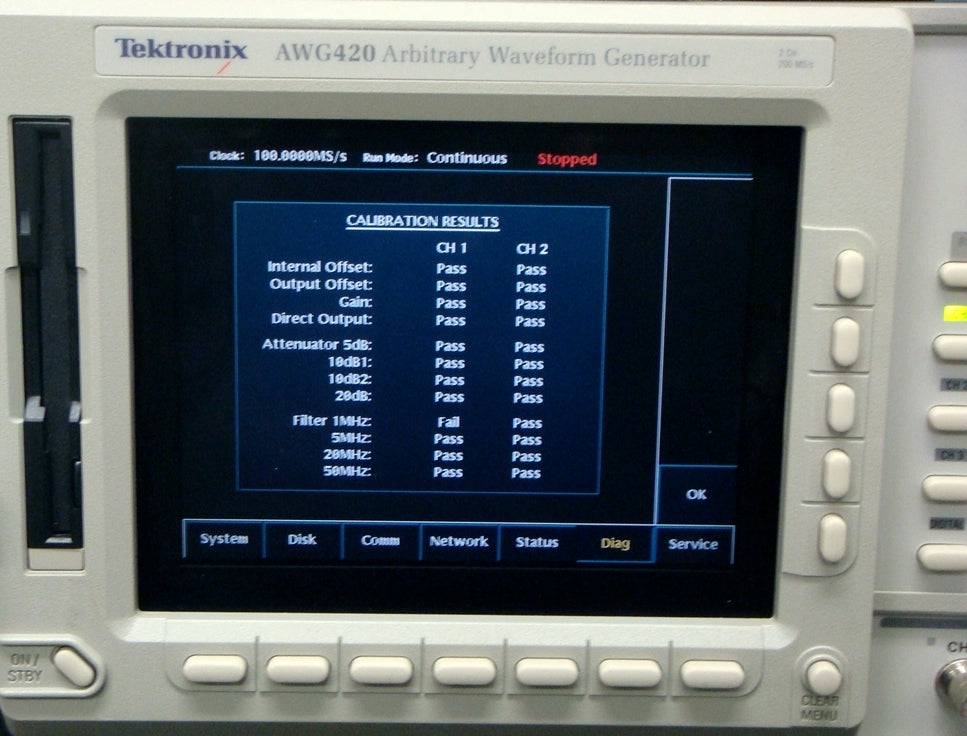 200MHz 16bit 2ch Arbitrary Waveform Generator by Tektronix