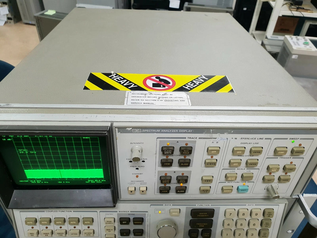 HP/Agilent 8566B Spectrum Analyzer 100Hz-22GHz with Cable AS IS Selling
