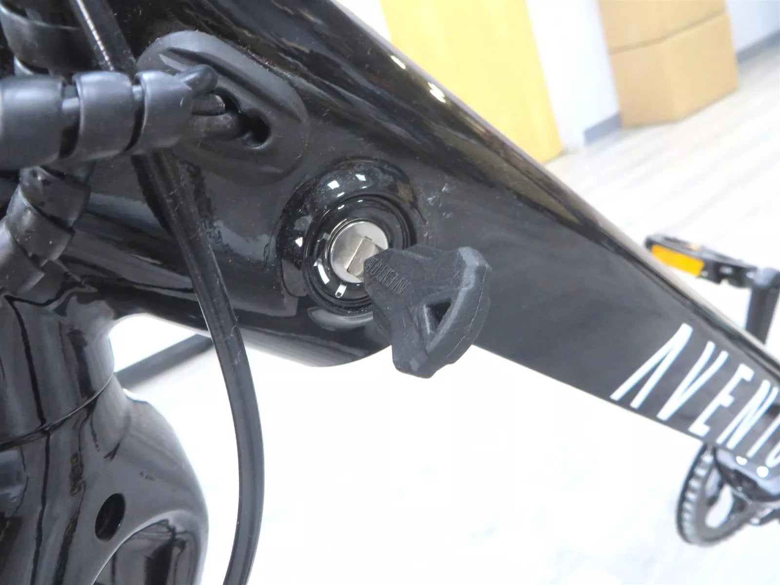 Aventon Soltera 7 Black Cruiser Electric E-Bike