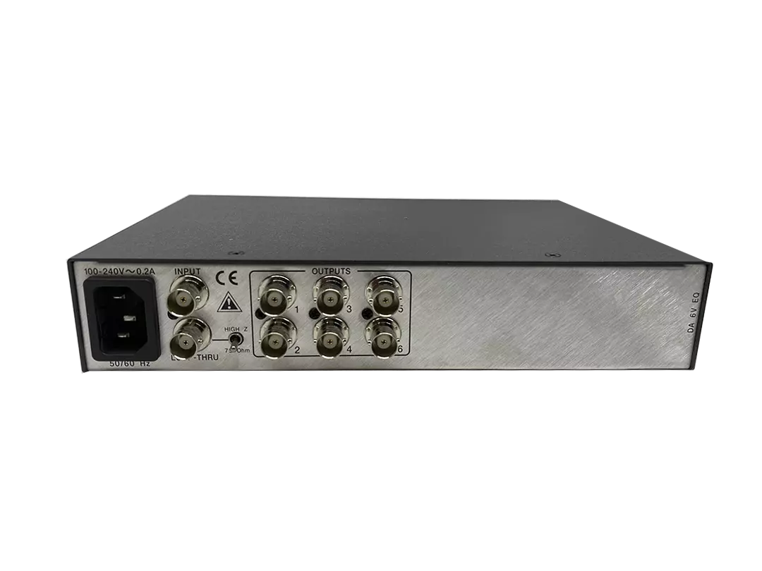 Extron DA 6V EQ Six Output Composite Video Distribution Amplifier with Gain