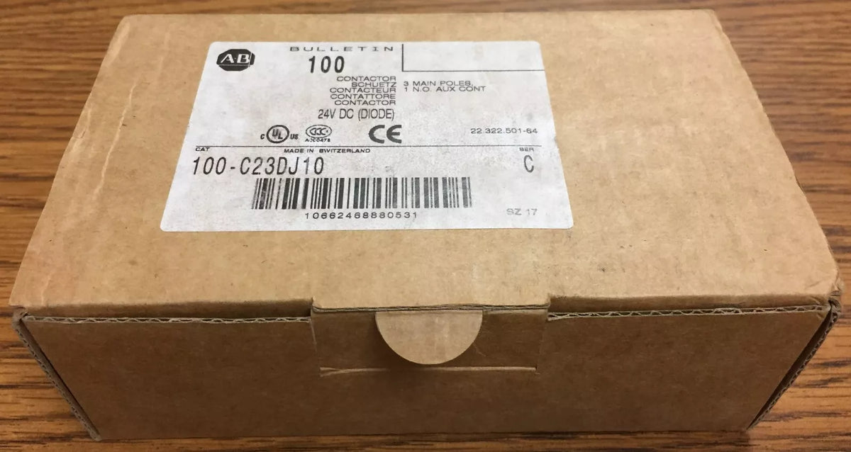 Allen Bradley 100-C23DJ10 Series C 4 Poles Contactor 24DVC