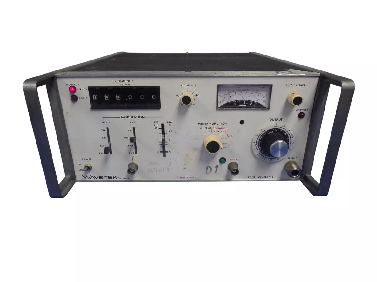 WAVETEK 3000-200 Signal Generator - High-Quality Signal Generation