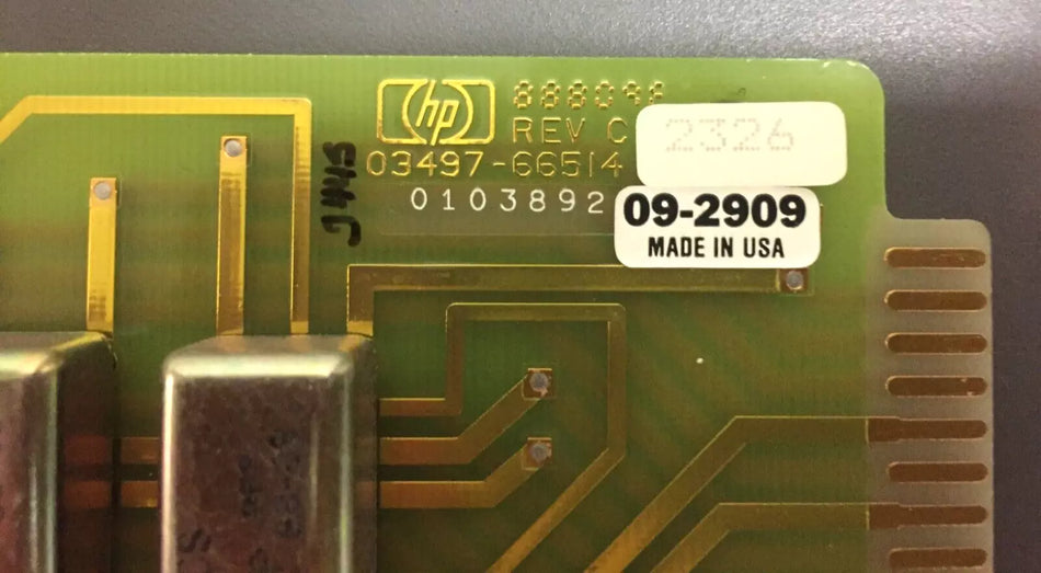 HP/Agilent 03497-66514 Actuator Output Board