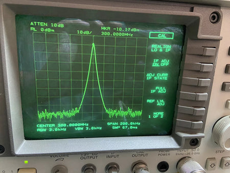 HP Agilent 8561E Spectrum Analyzer 20 Hz-6.5 GHz Opt 7 Fast Zero Span Sweeps