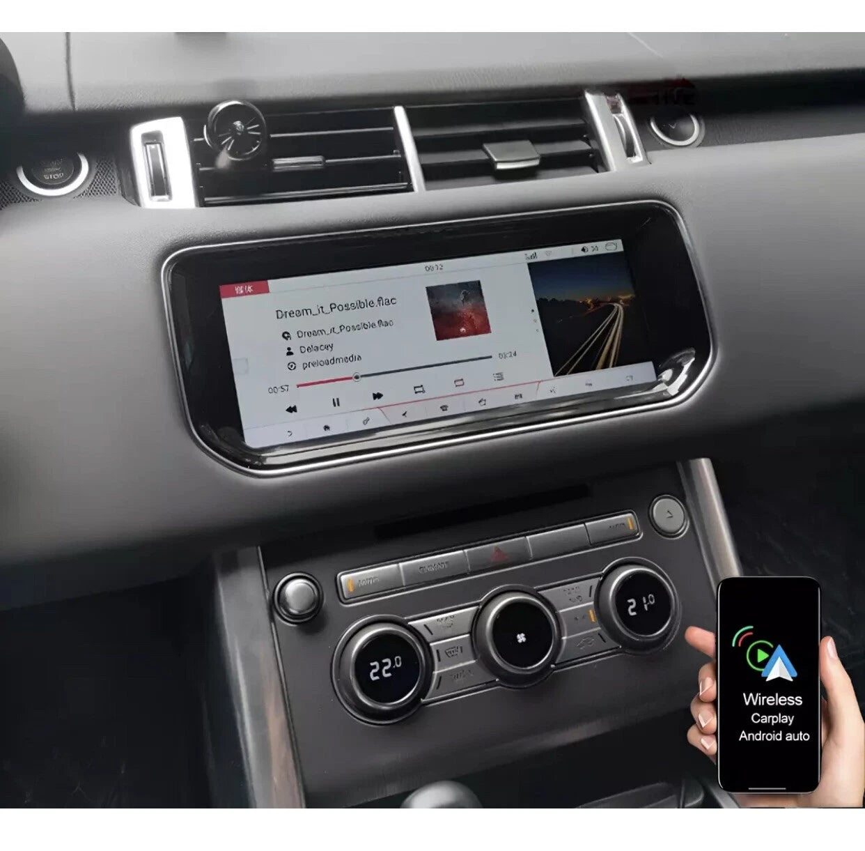 10.25" Android Car Radio Stereo for Land Rover Range Rover Sport L494